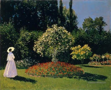  Jardin Tableaux - JeanneMarguerite Lecadre dans le jardin Claude Monet
